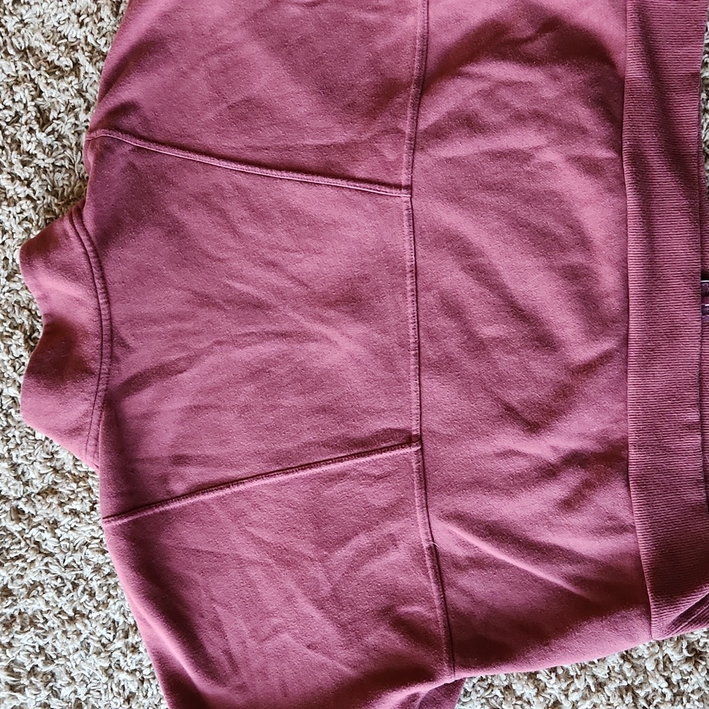 Universal Thread rusty maroon colored crop zippered jacket womans XL - Picture 6 of 7